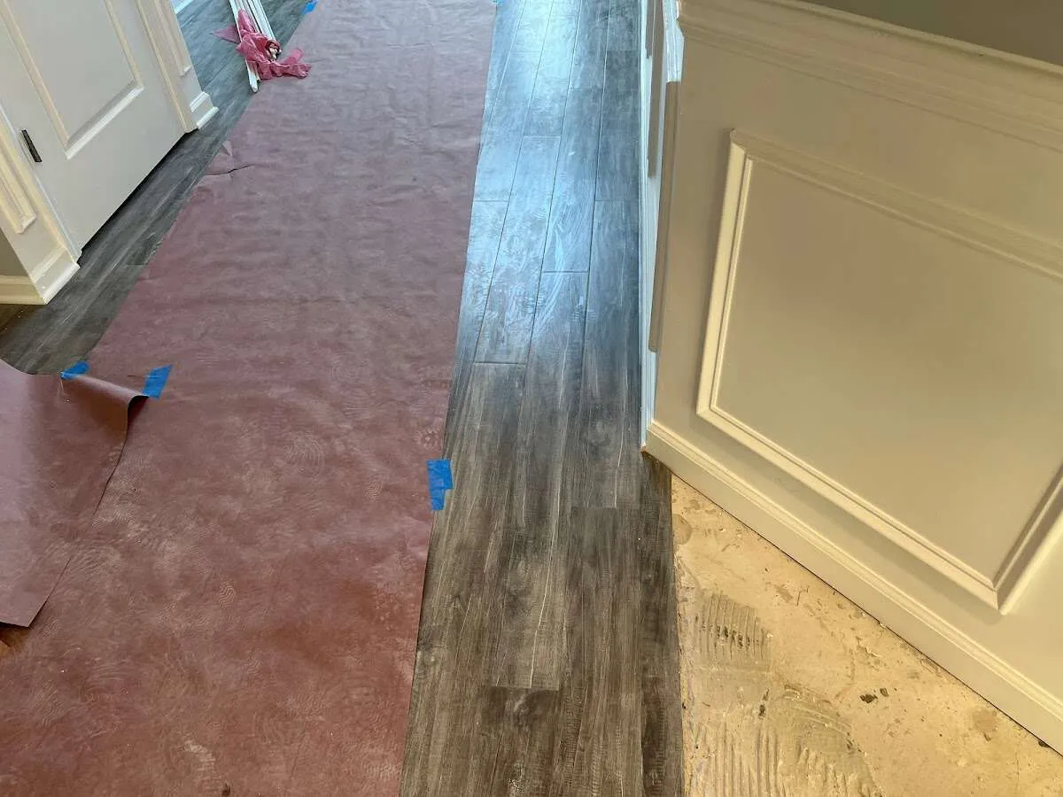 Completed marble shower restoration in Lafayette